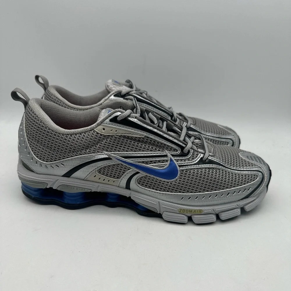 BRAND NEW Rare Vintage ‘06 Nike Shox Swift Silver/Blue Men’s Size 10 - Picture 2 of 10